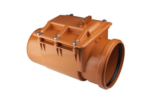 Zasuwa burzowa kanalizacji zewnętrznej REDI PVC-U z uszczelką 200 Kaczmarek 0745251300